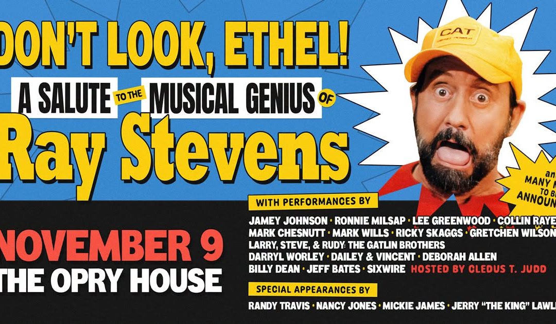 Star-Studded Tribute to Ray Stevens Set for Nov. 9 at Opry House